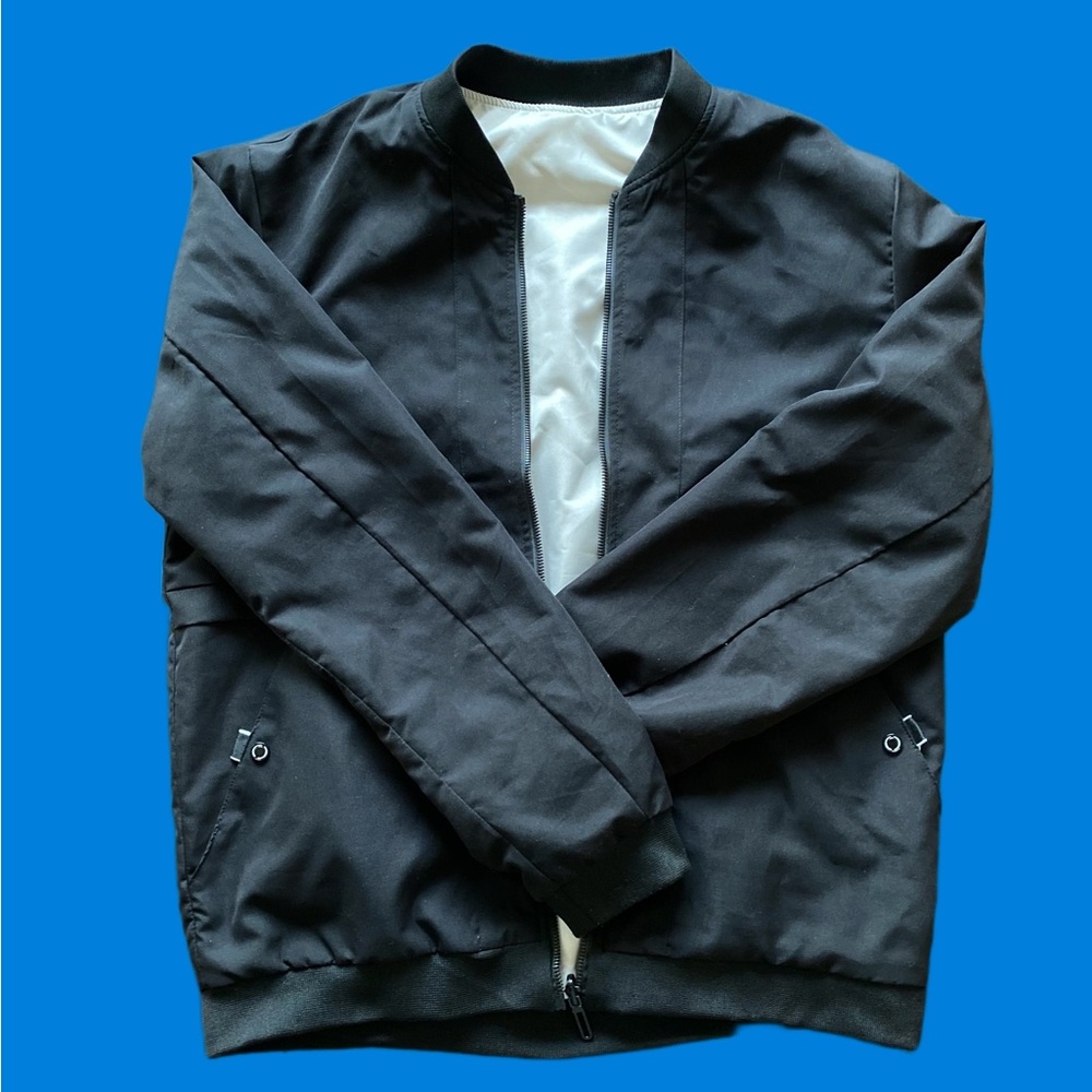 “JSF” Brand Reversible Bomber Jacket - Picture 2 of 2